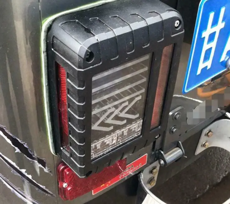 

Задний светодиодный фонарь для jeep wrangler JK 2007-2017, 2 шт.