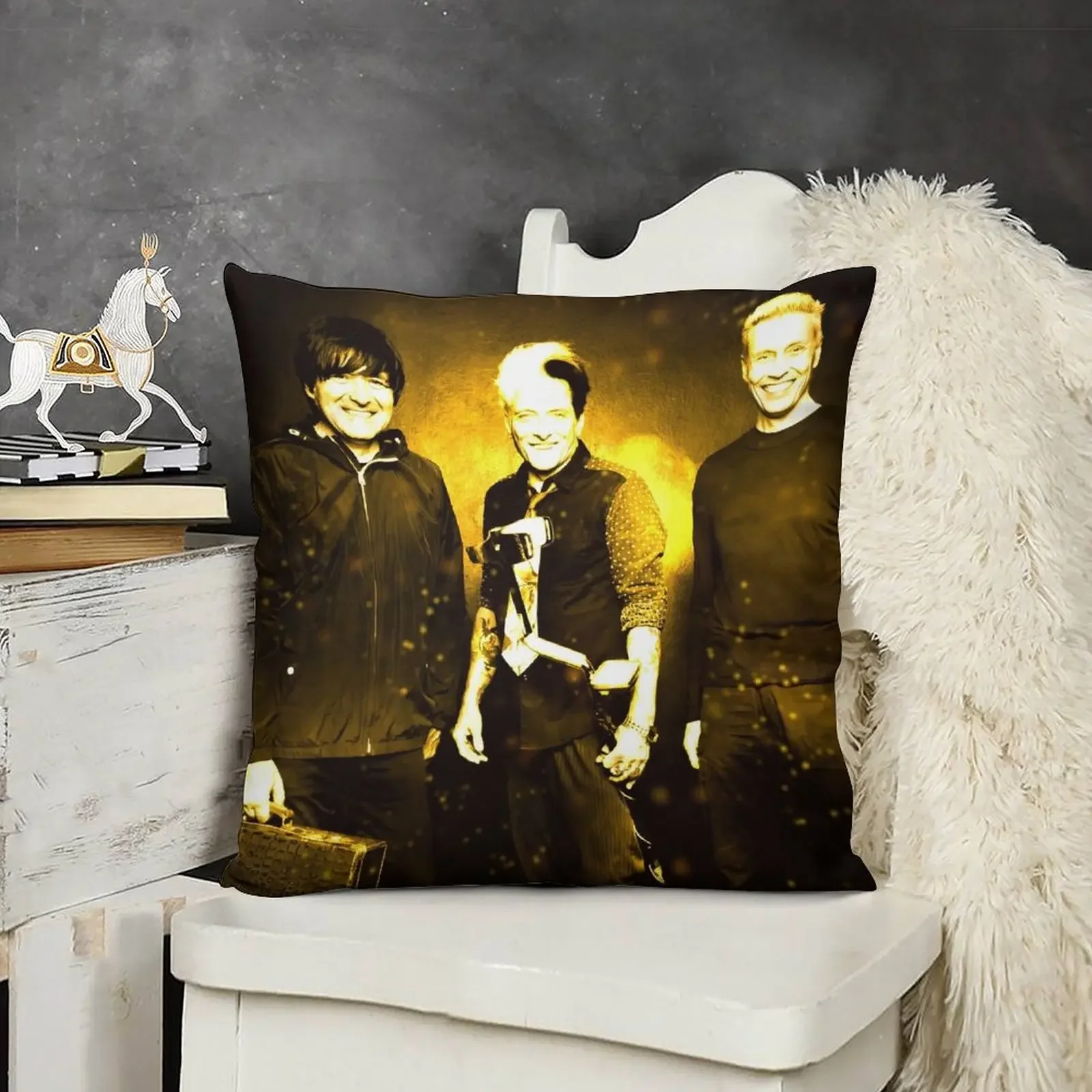 Чехол для подушки Die Ärzte в золотом стиле