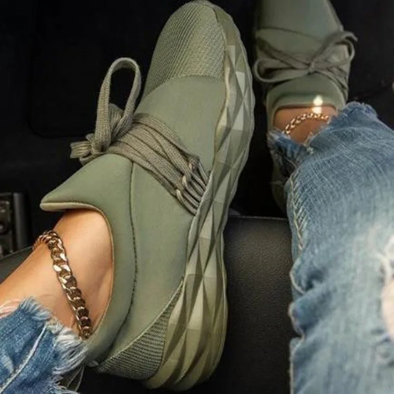 

2022 Women Sneakers Casual Soild Color Increased Comfortable Running Shoes Females Outdoor Walking Jogging Fashion Ladies Shoes