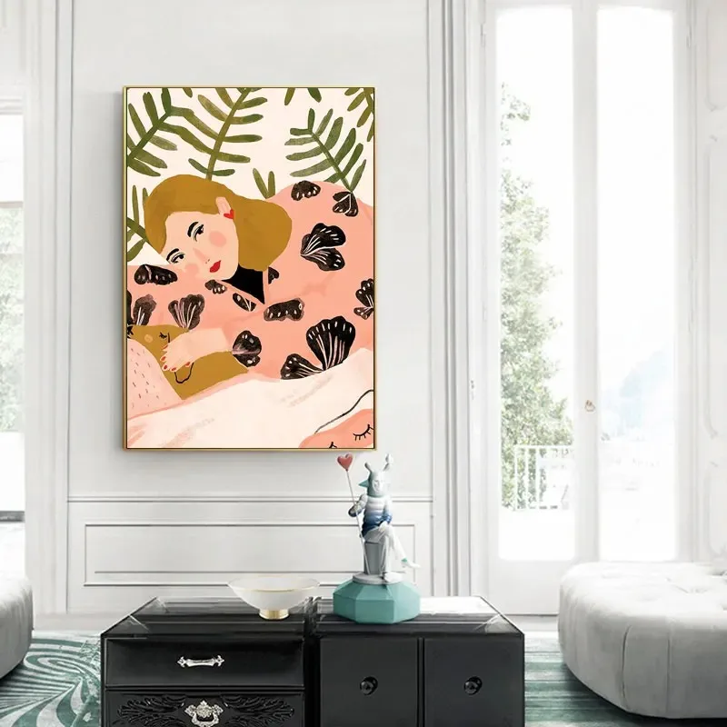 Классический стиль холст с животным принтом декор для стен без рамы декора