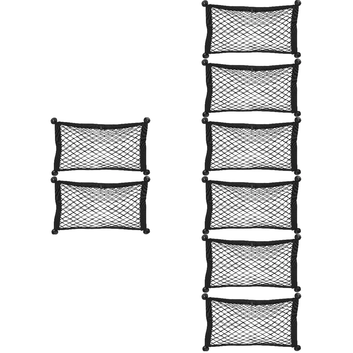 

Stretchable Small Cargo Net Camper Storage Rv Organization Trunk Organizer Ceiling Backseat