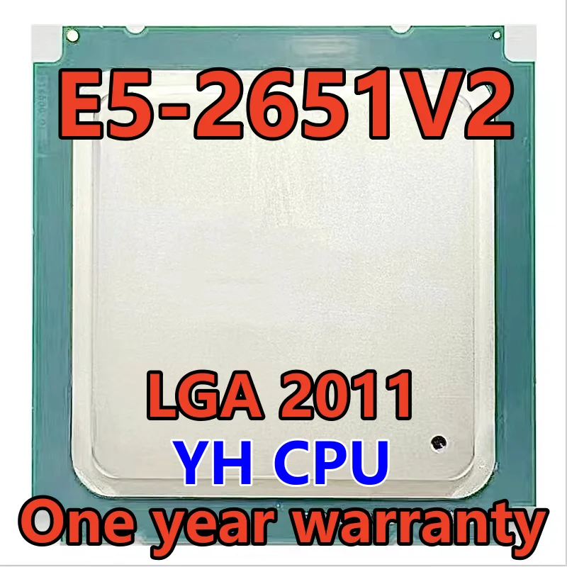 

E5 2651 V2 E5 2651V2 процессор 1,8 GHz 30M Cache LGA 2011 SR19K