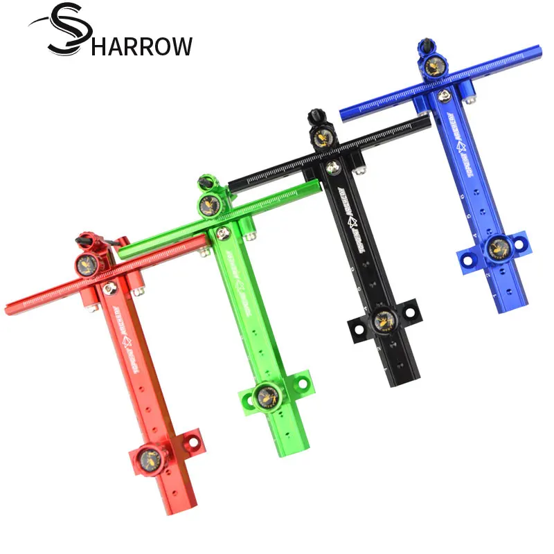 

Archery Recurve Bow Sight T Shape Shooting Sight Adjustable Bowsight 0.059" Optical Fiber Pin Hunting Bow Shooting Accessories