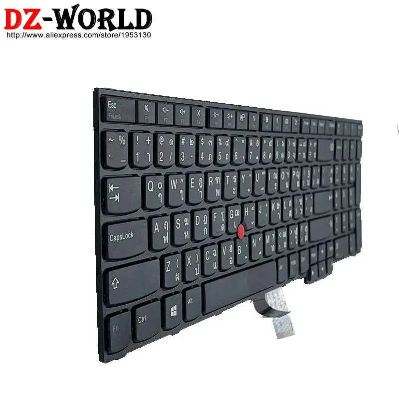 Клавиатура с русской и арабской раскладкой для ноутбука Lenovo Thinkpad E570 C E575