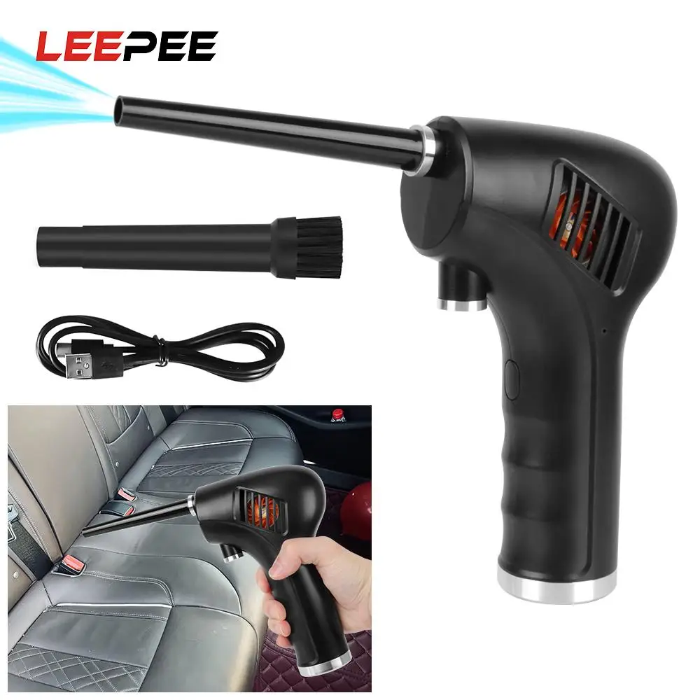 

Портативный пылеочиститель USB Перезаряжаемый для автомобиля ПК Клавиатура для ноутбука чистый Электрический очиститель воздуха инструмен...