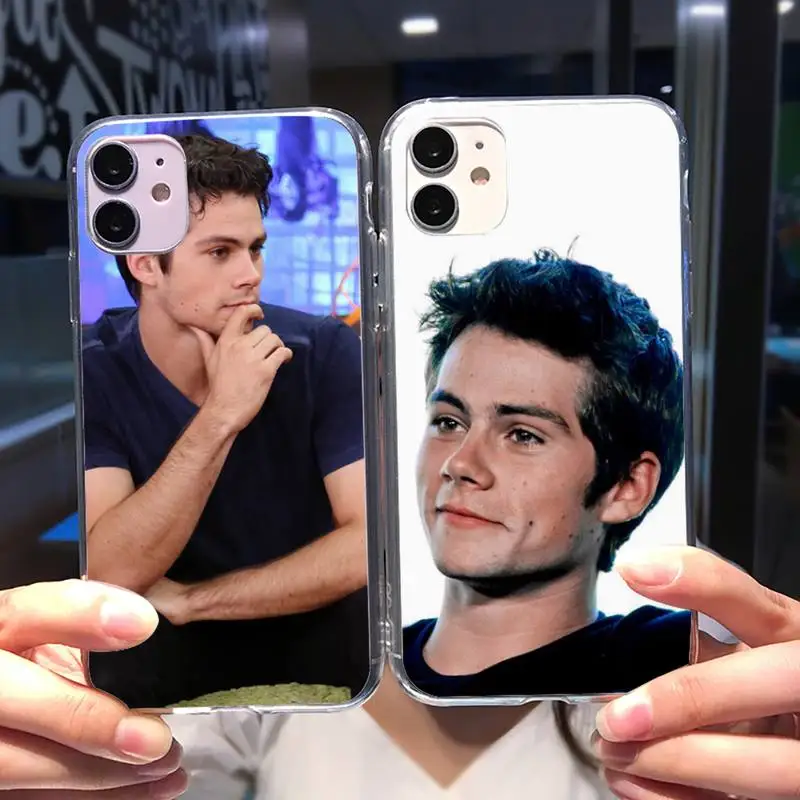 

Teen Wolf Dylan Obrien Phone Case For Iphone 11 12 13 14 Pro Max 7 8 Plus X Xr Xs Max Se2020 Mini Transparent Case