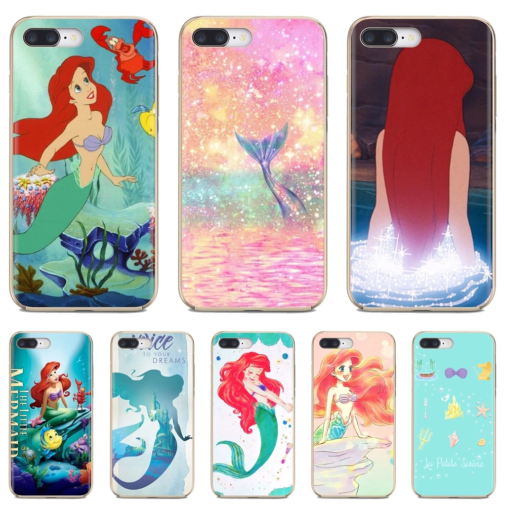 

Soft Covers Little Mermaid Princess Fairy Tale For iPhone 10 11 12 13 Mini Pro 4S 5S SE 5C 6 6S 7 8 X XR XS Plus Max 2020