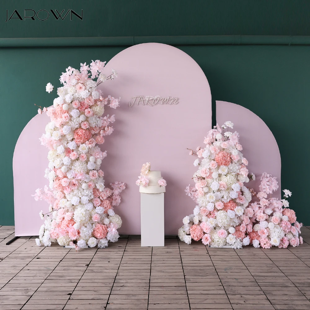 Розовая белая роза гортензия Цветочная композиция для фотографий декор свадьбы