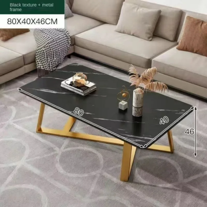 

Modern Tee Coffee Tables Metal Aesthetics Design Coffee Tables Nordic Living Room Table Basse De Salon Home Furniture WK50CT