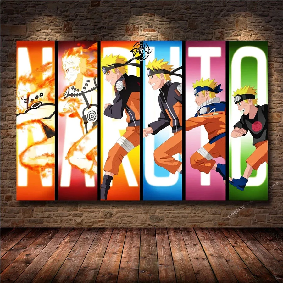 

5D DIY Diamond Painting Japanese Classic Anime Naruto Full Square Round Drill Diamond Embroidery Mural Pictures for Kids Gift
