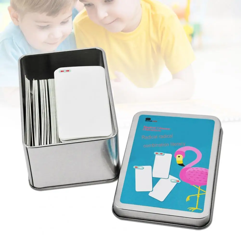 

Rectangle Shape 1 Set Fun Multiplayer Board Game Card Paper Chinese Card Toys Combination for Chinese Learning