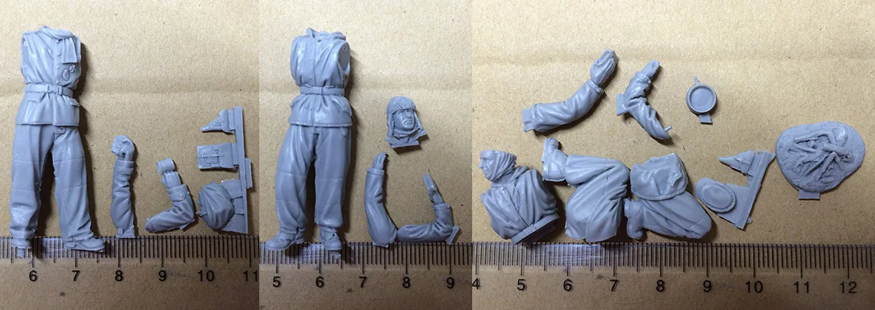 1/35 Scale Die-cast Resin White Model Need To Manually Color The Free Shipping |