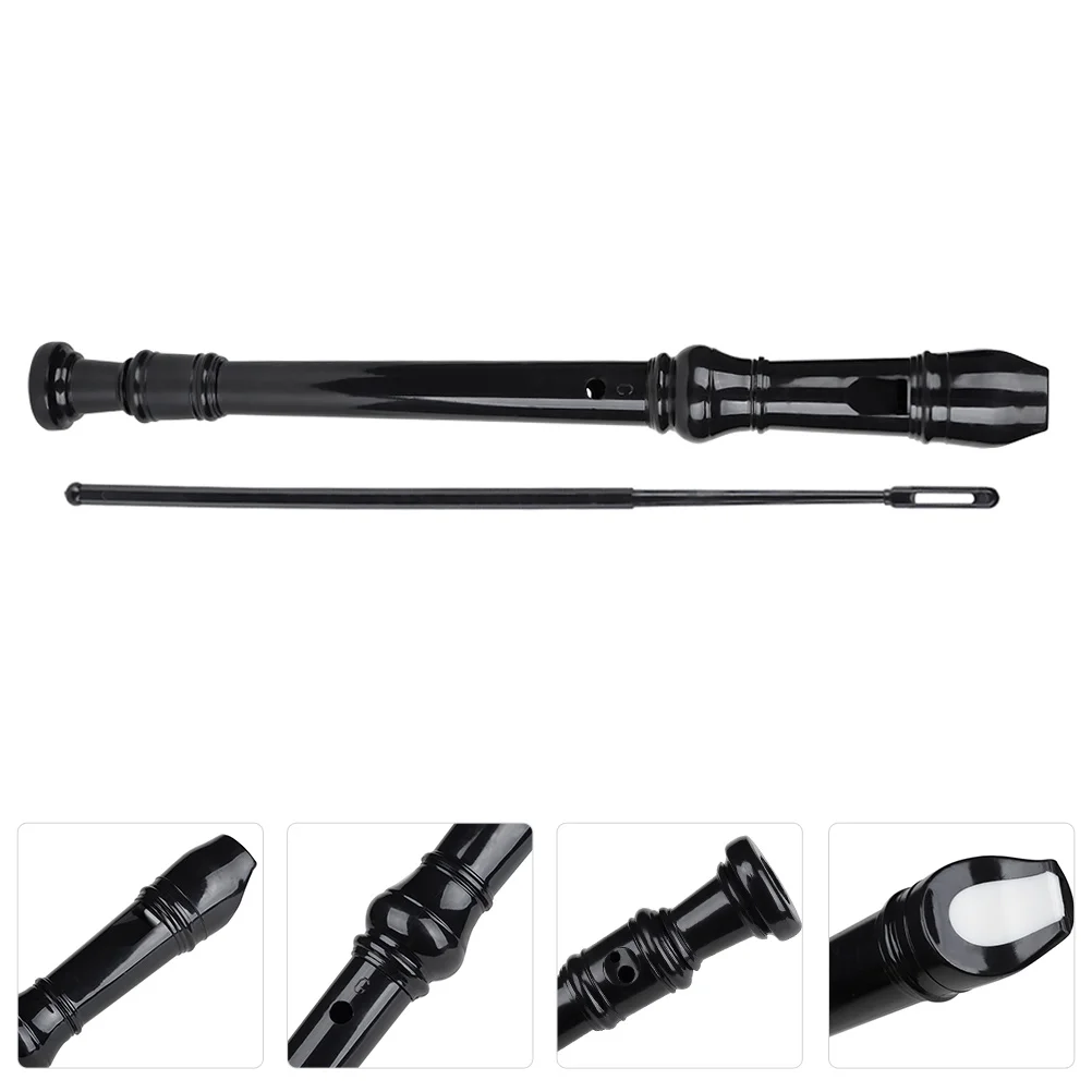 

Clarinet Flute Instrument Recorder Music 8 Hole Fingering Fingers Toy ABS Instruments Kids