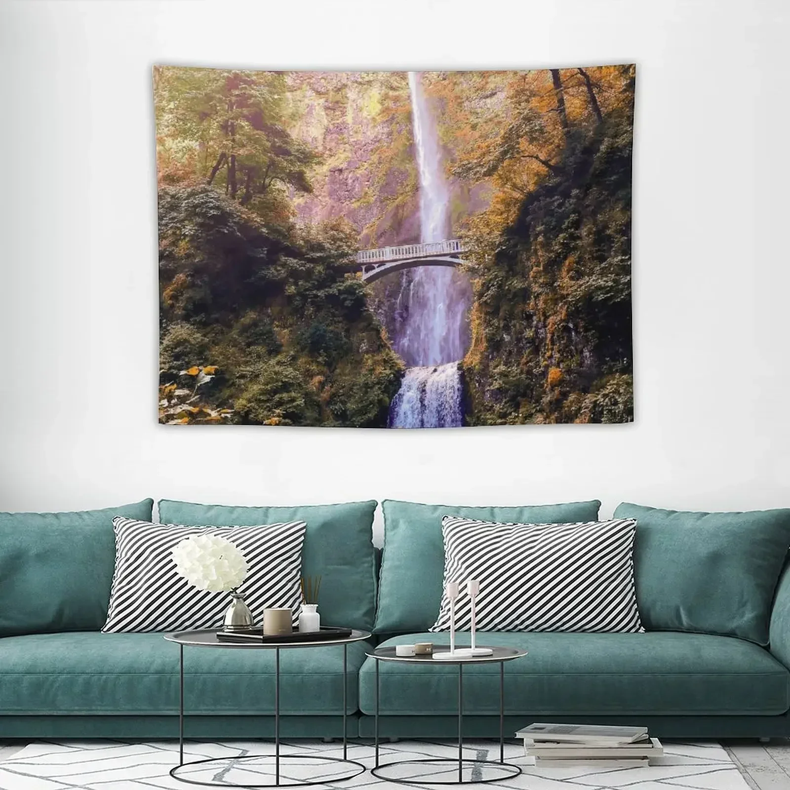 Осенний гобелен Multnomah декоративные настенные фрески товары для дома