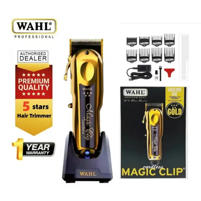 

WAHL 8148 8171 8504 8509 1919 Five Star Series Hair Clipper, Professional Cordless Electric Hair Clipper Men's Beard Trimmer,