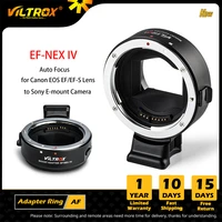 viltrox ef nex iv auto focus lens mount adapter ring full frame for canon eos efef s lens for sony e mount camera a9 aii7 a6500