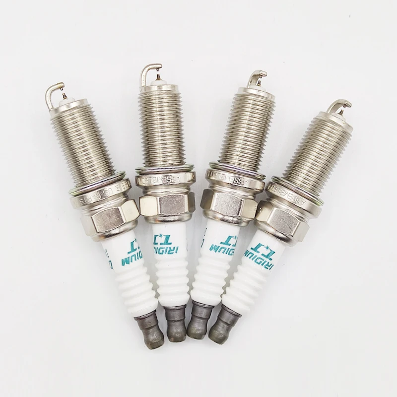 

4PCS IKH16TT-4703 Dual Iridium Spark Plug For Toyota Hyundai Highlander Sonata Dodge Chrysler Genesi Tana 300