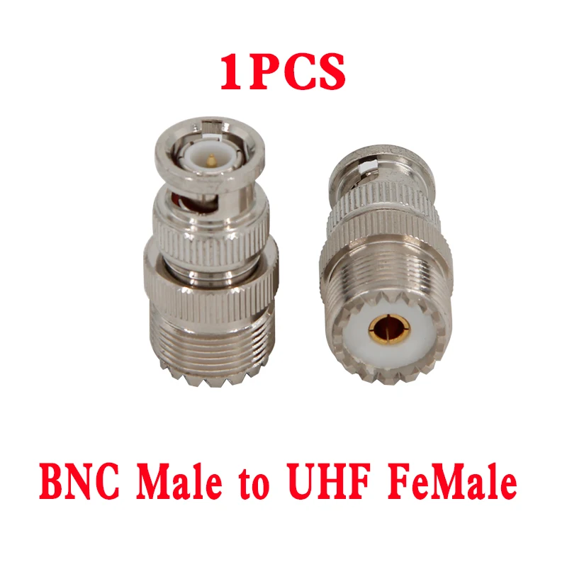 

1 шт., коаксиальный адаптер BNC-UHF SO239