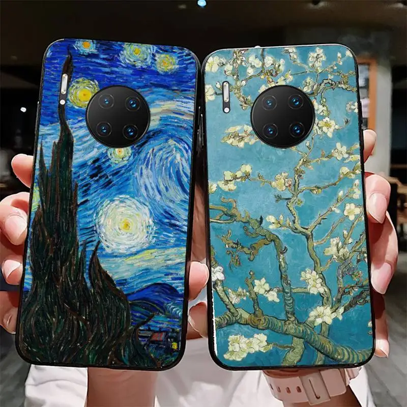 

Van Gogh Phone Case for Huawei Mate 20 10 9 40 30 lite pro X Nova 2 3i 7se