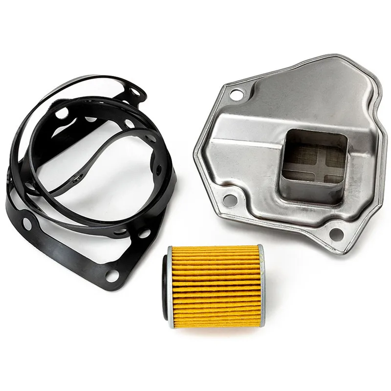 

JF011E RE0F10A Transmission Filter Oil Cooler Return Pan w Gasket For Mitsubishi ASX RVR Outlander For Nissan Altima Juke Sentra