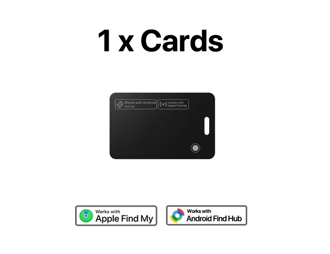 Кошелек-трекер для Apple/Android Find My Tag Air Tag Tracker Locator Finder для Iphone Google Bluetooth Card Finder