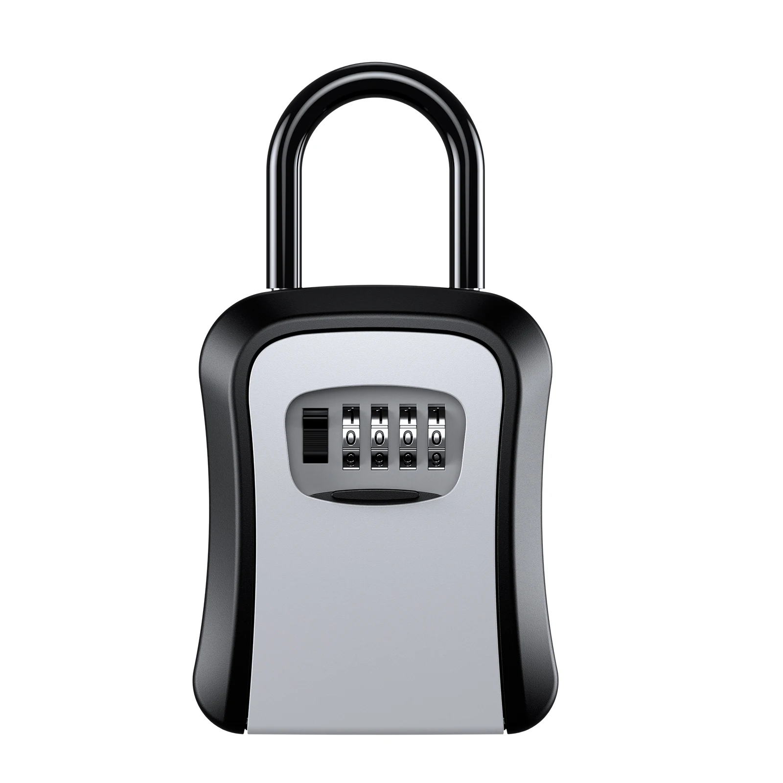 ORIA Key Lock Box Wall Mounted Key Safe Box Weatherproof 4 Digit Combination Key Storage Lock Box Indoor Outdoor Key Holder