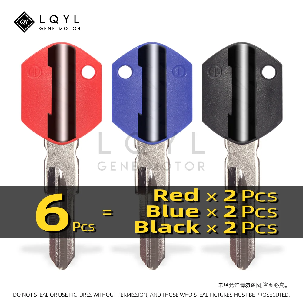 

6 шт. новый пустой ключ для мотоцикла, замена необрезанных ключей для KTM DUKE 125 250 390 690 990 1190 1050 1290 KTM250 KTM990 KTM690 KTM390