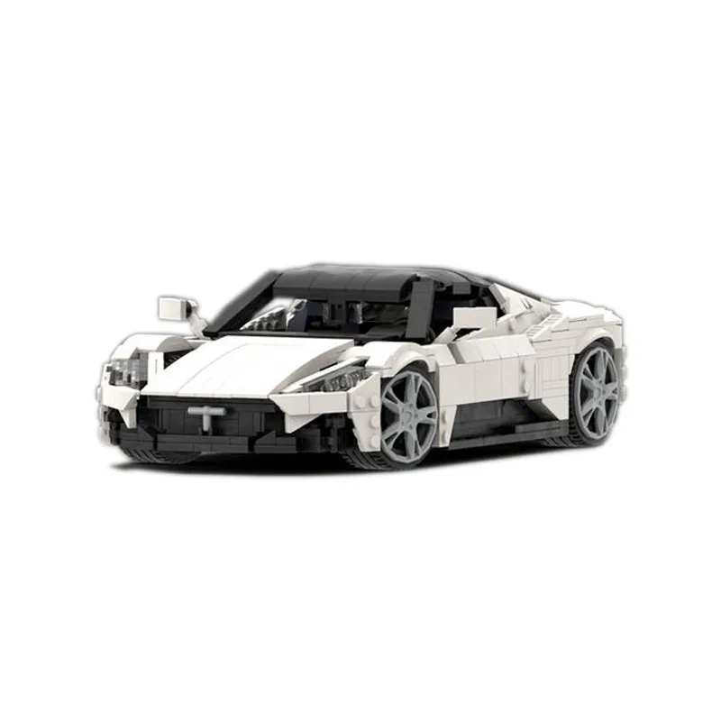 

MOC-149096 20 Белый купе SupercarAssembly, сращивающийся строительный блок, модель, детали, строительные блоки, детские игрушки на день рождения, подарок на заказ