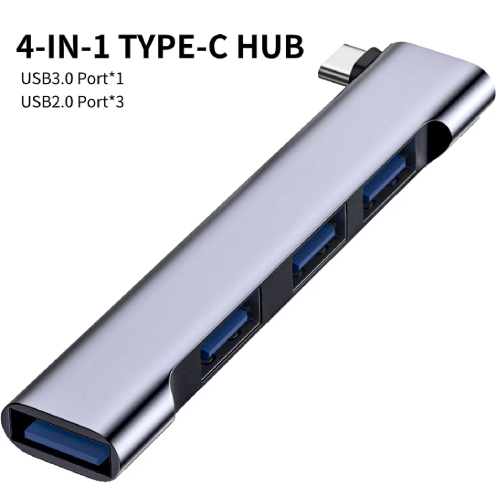 

Высокоскоростные Аксессуары для портативных компьютеров, Usb-хаб 4 в 1, Pd 60 Вт, Зарядные Офисные инструменты, Usb2.0/usb3.0 Тип c хаб