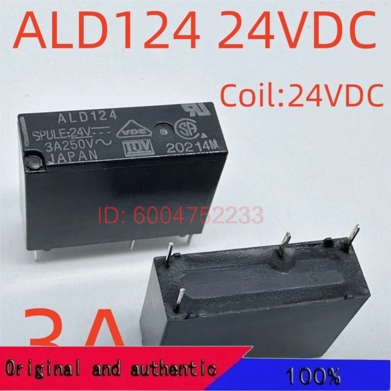 Фото 10 шт. новые реле ALD105 ALD112 ALDP112 ALD124 ALDP124 (46F1-3A/5A) 4-контактные №1