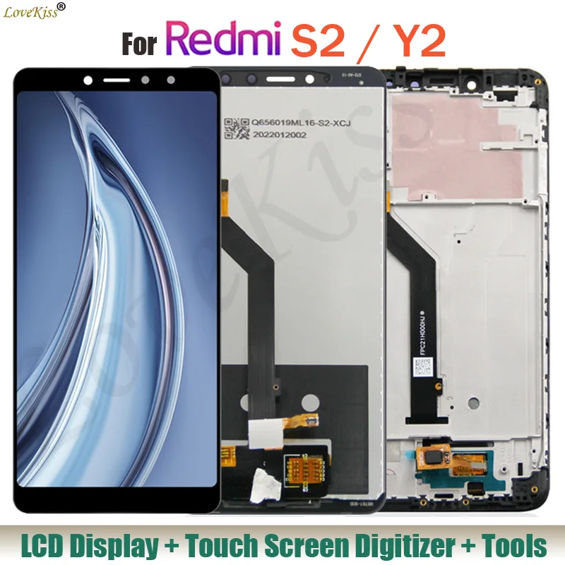 

LCD For Xiaomi Redmi S2 M1803E6G M1803E6H LCD Display Touch Screen Digitizer Redmi Y2 Front Panel Sensor Frame Assembly Parts
