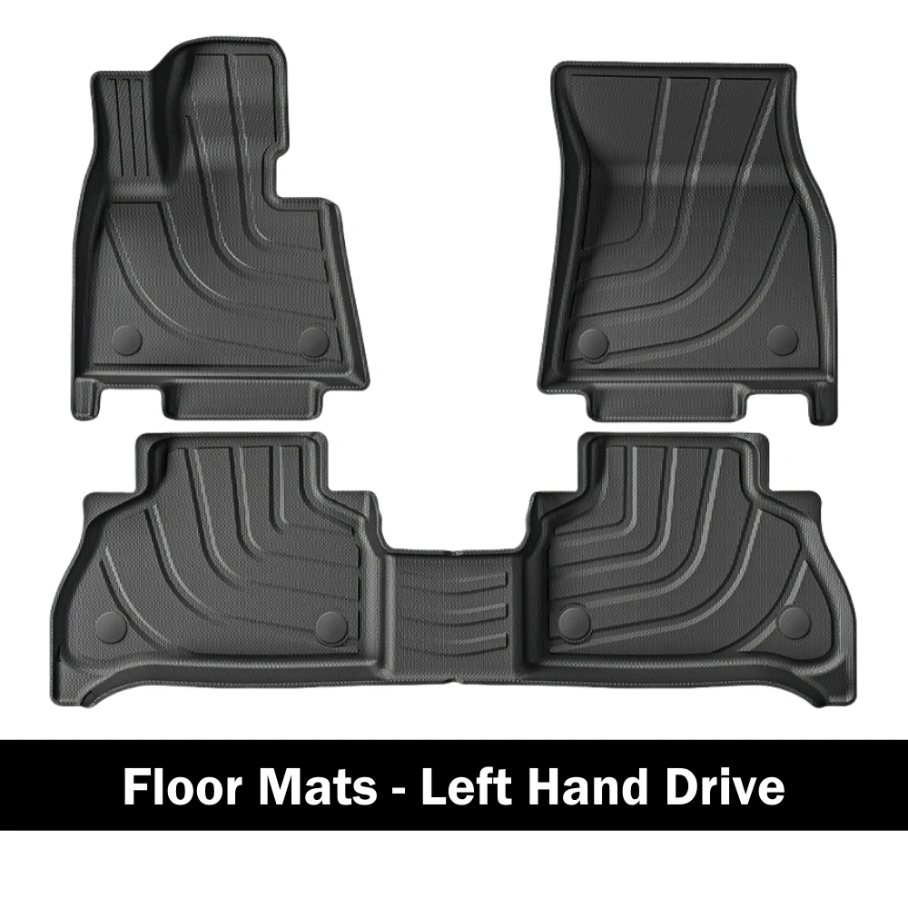 

Коврики 3D TPE для BMW X5 2019-2024 G05 Подкладка багажника для багажника Всепогодная подкладка для пола 2-й рядный защитный коврик для спинки сиденья