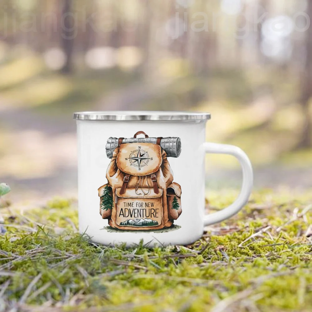 

Эмалированная кружка Time for New Adventure