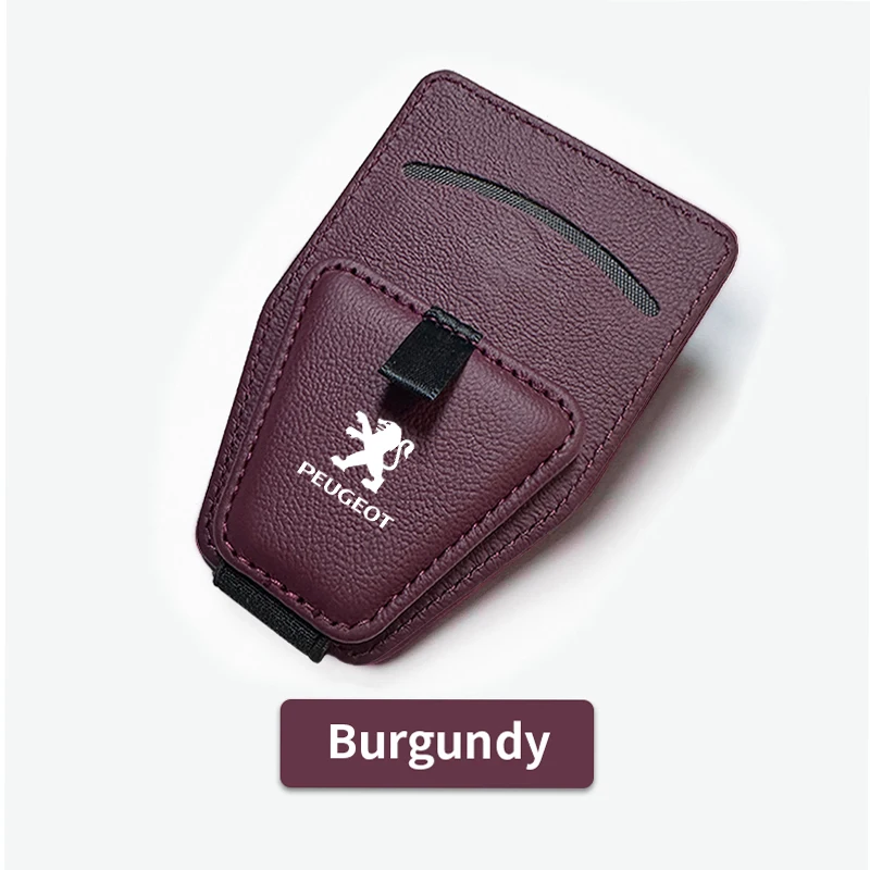 

Магнитный автомобильный зажим для солнцезащитных очков, держатель для карт, билетов для Peugeot 407 508 2008 307 308 206 207 208 107 106 205 607