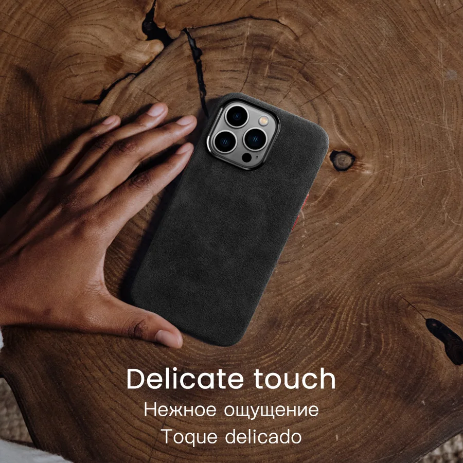 Magnetic Wireless Charge Case Luxury Alcantara Leather Supercar Shockproof Phone Case Cover For IPhone 12 13 14 Pro Max 