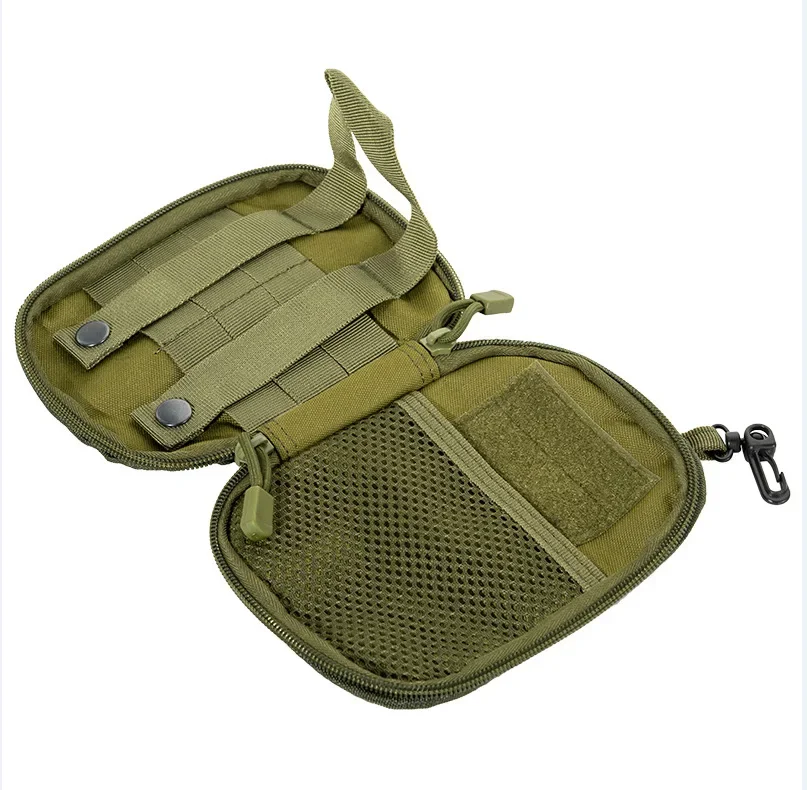 

Military Tactical EDC Molle Pouch Small Medical Waist Pack Hiking Hunting Phone Holder Army Accessories Outdoor Sports Waist Bag