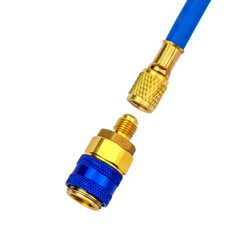 Фото R134a R22 R410a R404a Шланг для зарядки хладагента с инструментом для измерения зарядки манометра №4