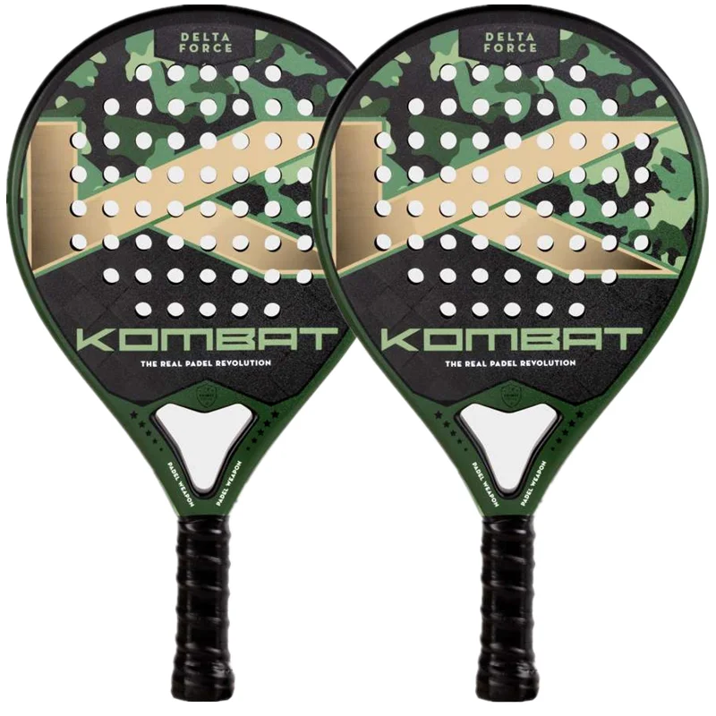 

(Spot) New Racket Pala Padel Carbon Raquete De Beach Tennis Outdoor Men's and Women's Tennis Racket with Ball Bag Pickle Racket