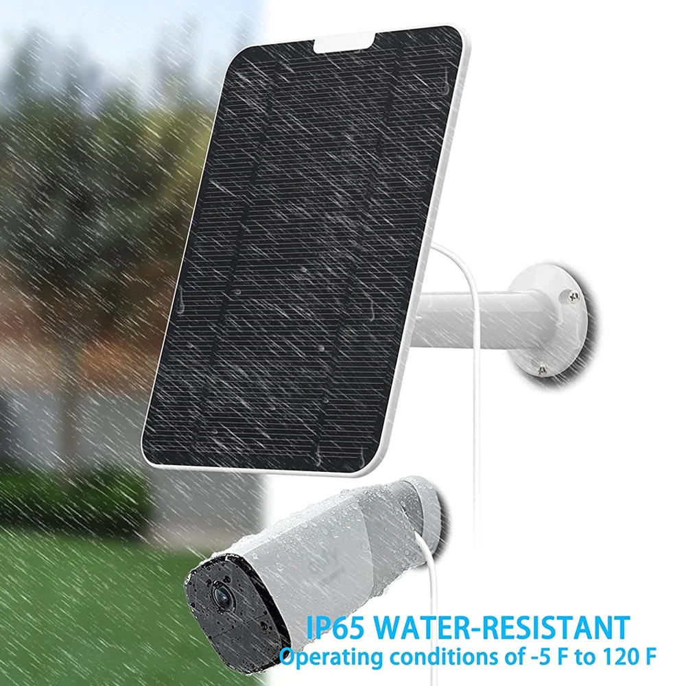 Солнечная панель солнечное зарядное устройство 4 Вт с Micro USB и портом зарядки Type-C