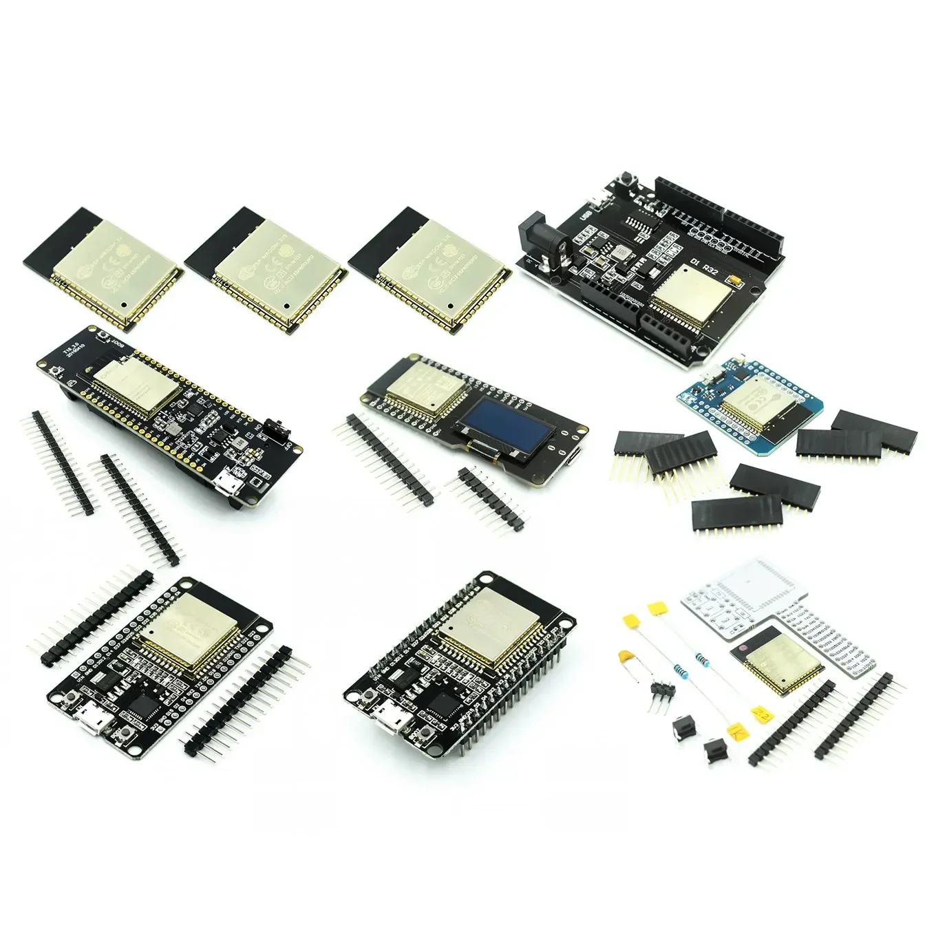 Модуль ESP32 для модуля Lexin ESP-WROOM-32/WiFi+ Bluetooth + двухъядерный процессор/совместим с ESP-3