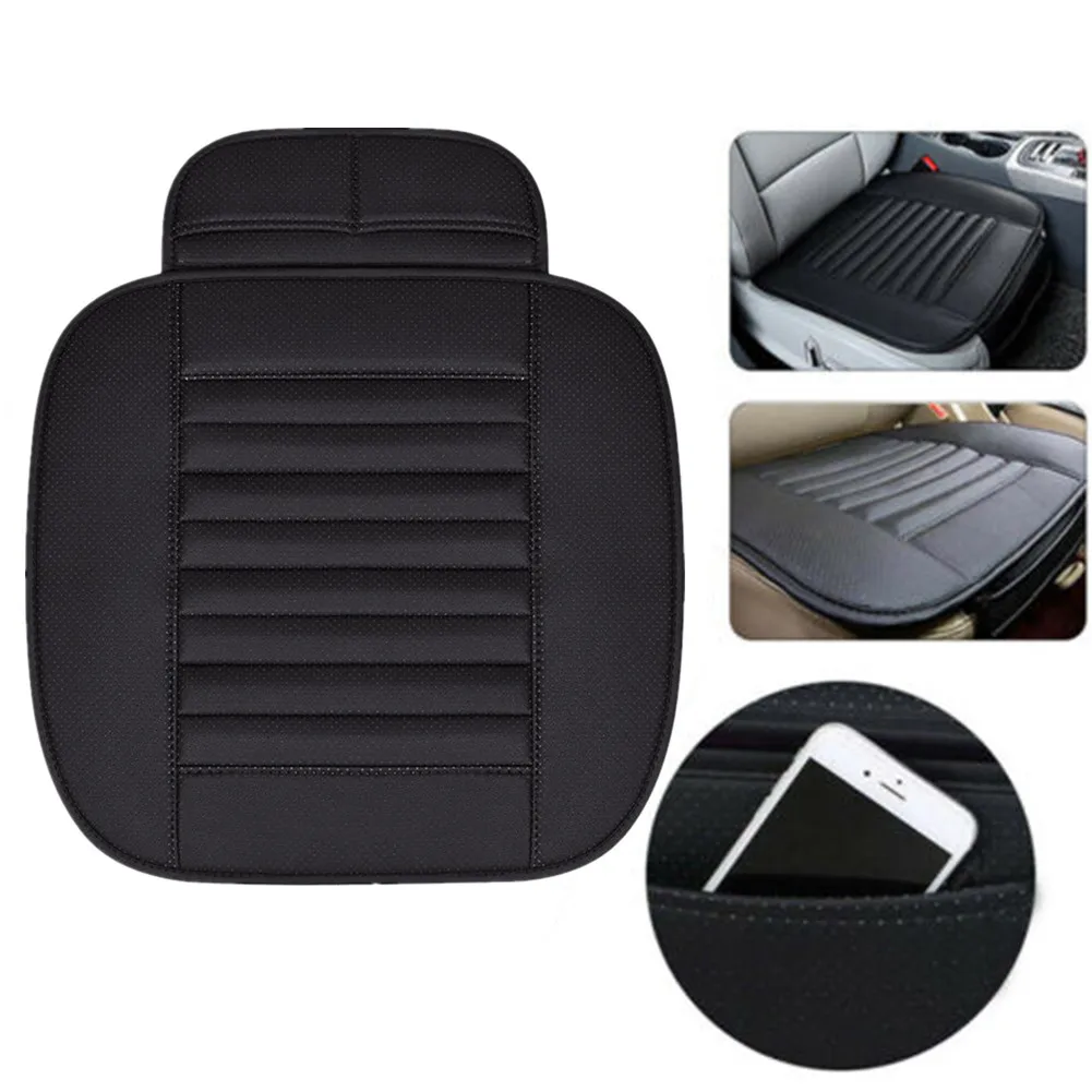 

Cover Pad Car Front Seat Cover Pad Car Front Cover Leather Seat Breathable Chair Soft Cushion Pad Breathable Chair