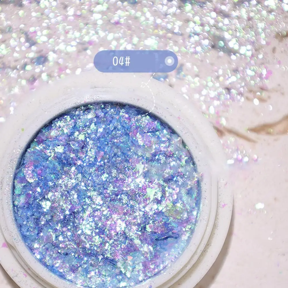 

Multi-color Novelty Nail Art Colorful Edelweiss Decal Shiny Surface Nail Sequins Long-Lasting for Photography