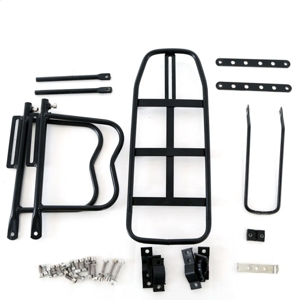 Многофункциональная Регулируемая багажная стойка для велосипеда задняя