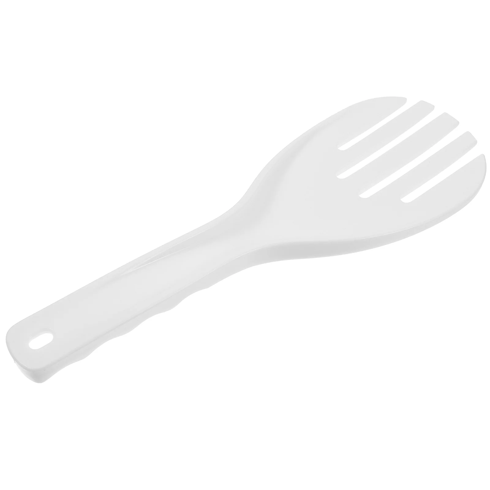 

2pcs Rice Paddle Spoon Non- Household Rice Spoon Kitchen Utensils for Home Restaurant Hotel White