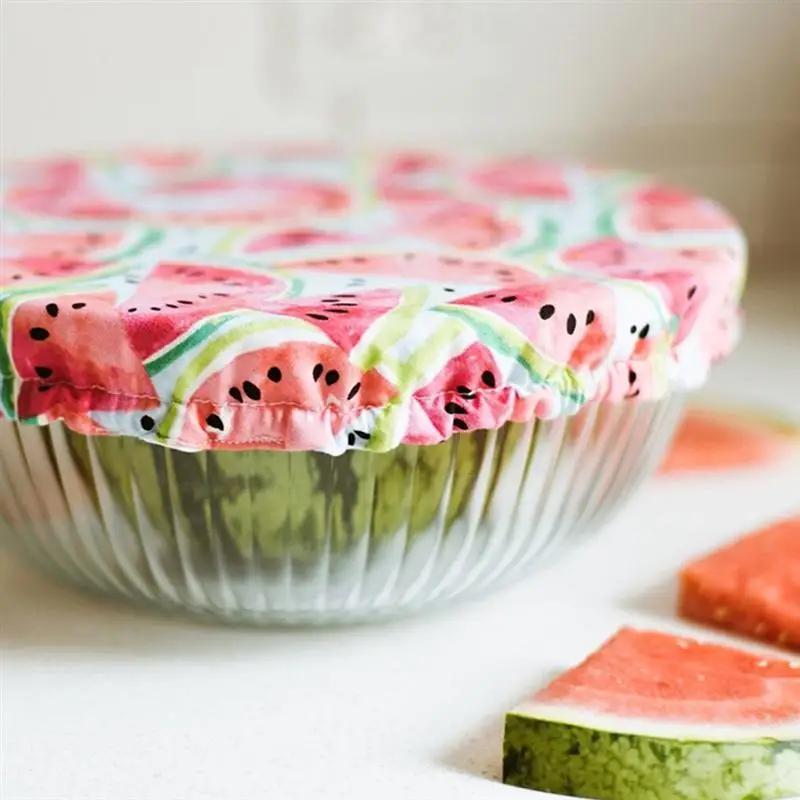 1 Набор многоразовых крышек для чашек эластичный шнур тканевые растягивающиеся