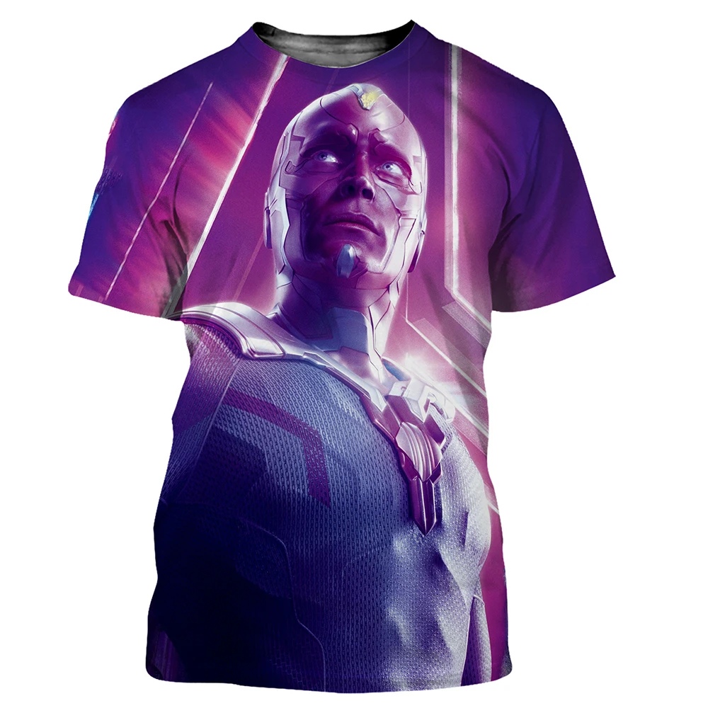 

Hot Toys T-Shirts Vision Cartoon Anime 3D Print Streetwear Men Women Fashion Oversized T Shirt Kids Boys Girl Tees Tops Clothing
