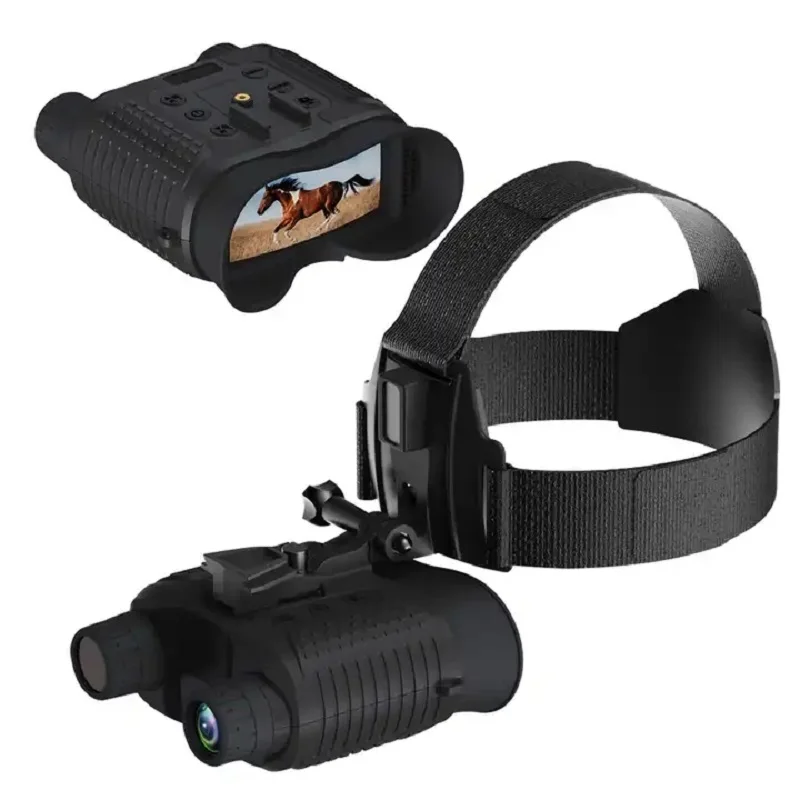 

Night Vision Goggles Binoculars Rechargeable Flip-up Scope Weapons Grade Helmet Mounted Goggles