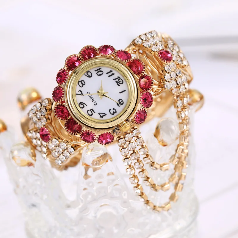 Luxury Women Bracelet Quartz Watches for Women Magnetic Watch Ladies Sports Dress Pink Dial Wrist Watch Clock Relogio
