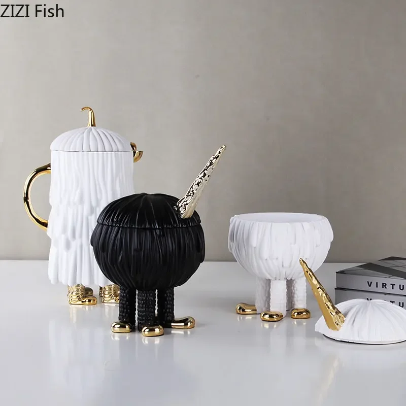 Мультяшная миска для хранения пушистых существ подносы декоративное украшение