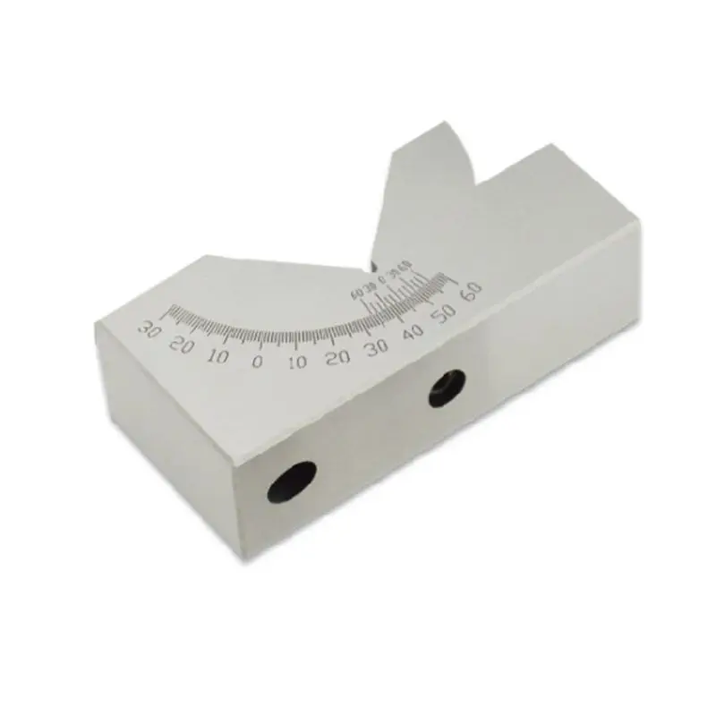 

AP30 Adjustable Angle Gauge V-Block Grinder High Precision Setup 0 to 60 Degree Ruler for Milling Machine Planer 367D